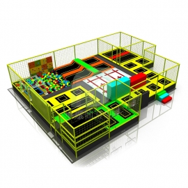 大型成人健身蹦床公园 超级蹦蹦床淘气堡儿童乐园室内游乐场设备