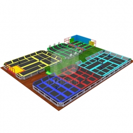 大型蹦床公园 成人健身儿童蹦蹦床淘气堡儿童乐园室内游乐场设备
