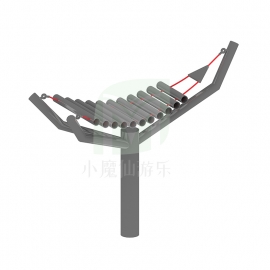 定制大型打击乐器钢管琴 室内外儿童娱乐设施不锈钢敲琴厂家