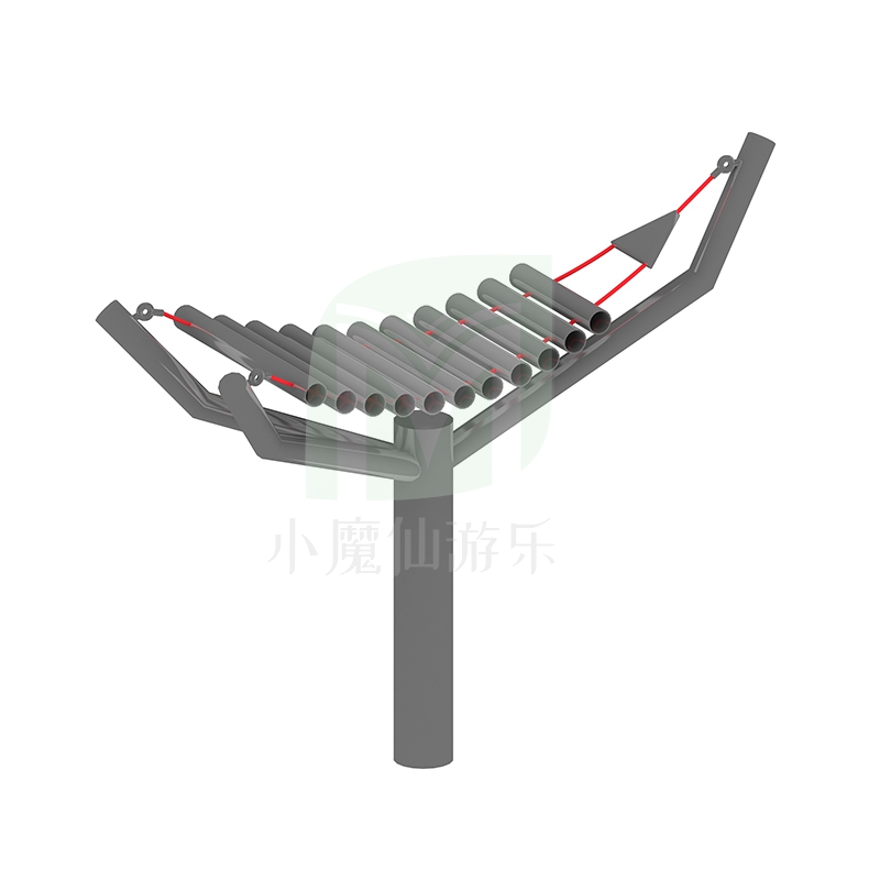 定制大型打击乐器钢管琴 室内外儿童娱乐设施不锈钢敲琴厂家