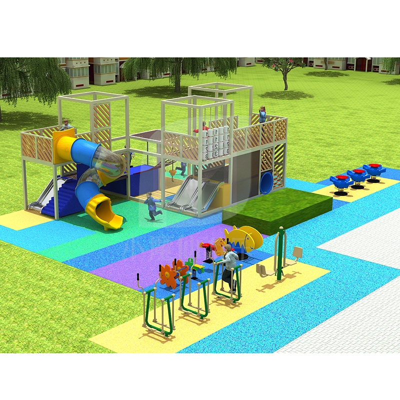厂家非标定制户外公园儿童健身拓展设备孩子游乐健身游玩游乐场