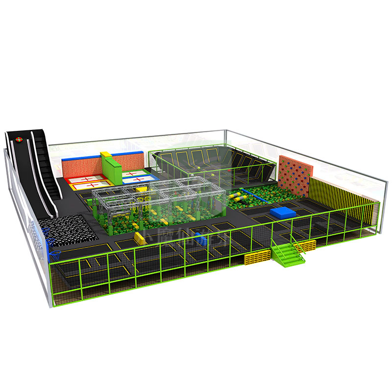 河南郑州大型室内蹦床公园