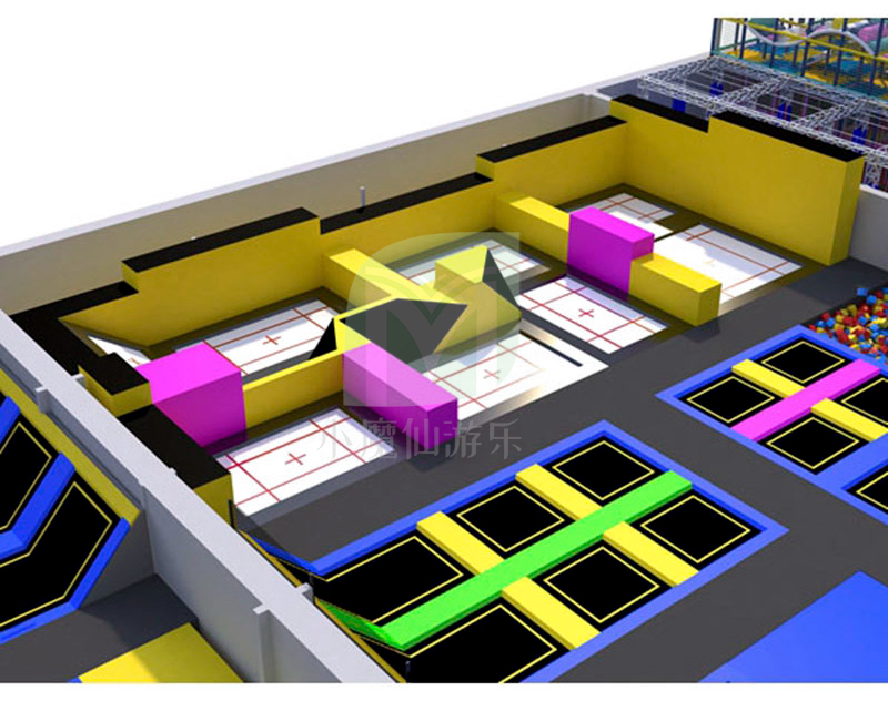 淘气堡儿童乐园 弹跳蹦床公园 游乐设备厂家
