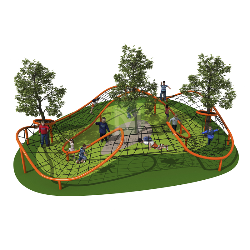 大型户外幼儿园儿童攀爬网游乐场设备